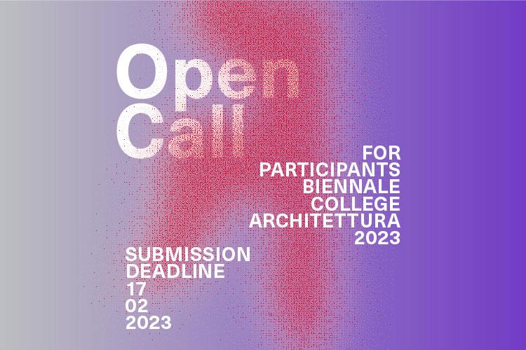 Biennale College Architettura 2023: international call for applications