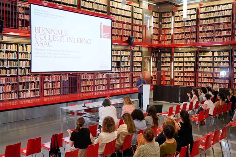 The new call of the Biennale College Internship programme