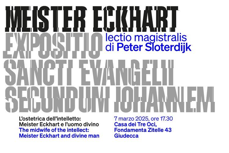 La lectio magistralis di Peter Sloterdijk per la Biennale della Parola