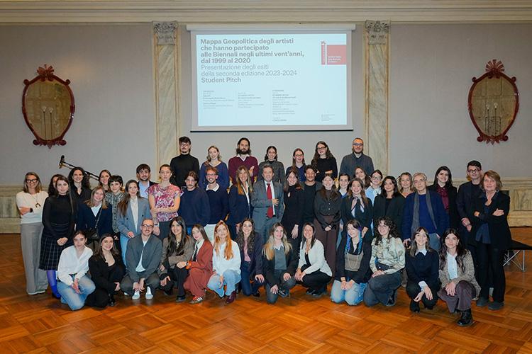 Mappa Geopolitica  degli artisti che hanno partecipato alle Biennali dal 1999 al 2020