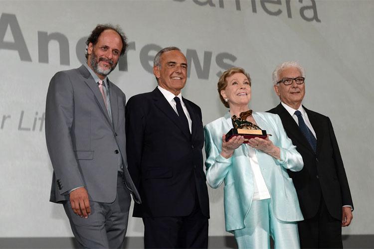 Julie Andrews Leone d’Oro alla carriera