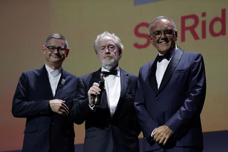 A Sir Ridley Scott il premio Cartier Glory to the Filmmaker