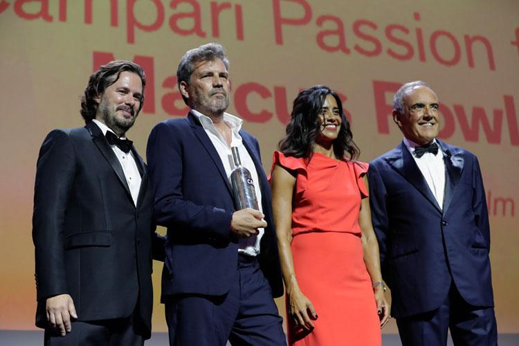 Marcus Rowland to receive the Campari Passion for Film Award