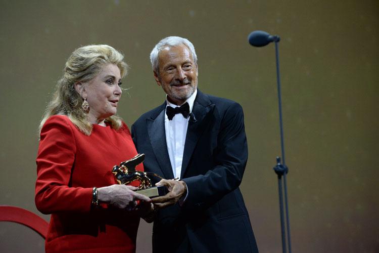 Catherine Deneuve Golden Lion for Lifetime Achievement