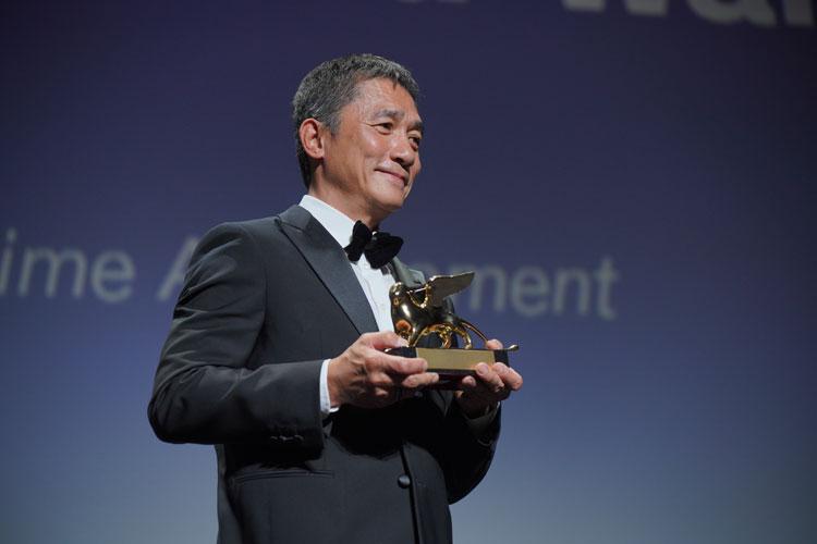 Director Liliana Cavani and actor Tony Leung Chiu-wai Golden Lions for Lifetime Achievement