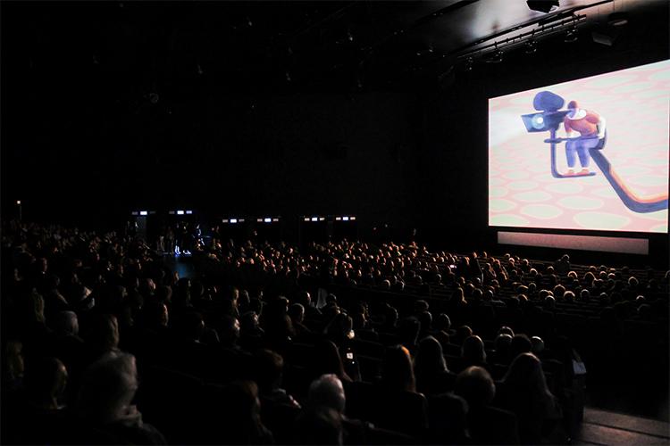 The Sala Web theatre of the 81st Venice Film Festival