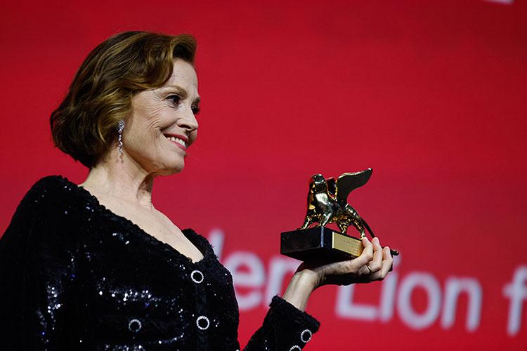 Sigourney Weaver Golden Lion for Lifetime Achievement