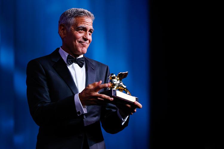 George Clooney Golden Lion for Lifetime Achievement