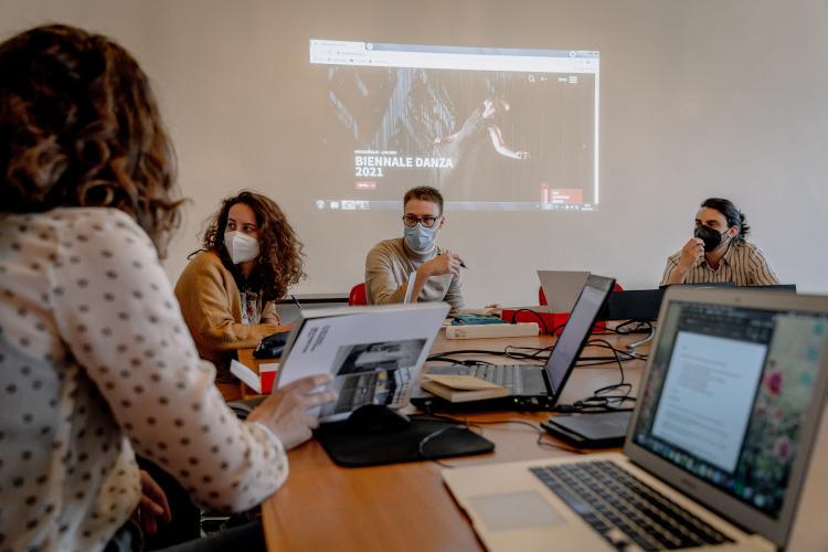 The new call of the Biennale College Internship programme