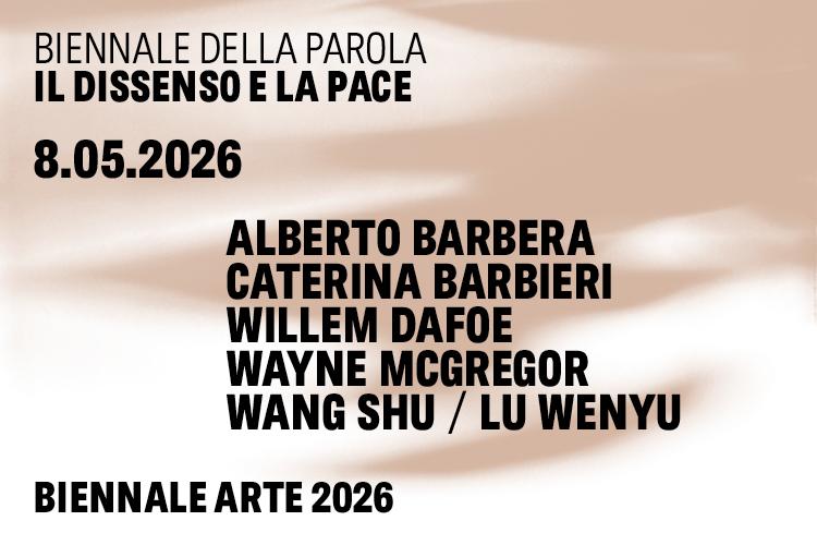 Biennale della Parola / Il dissenso e la pace